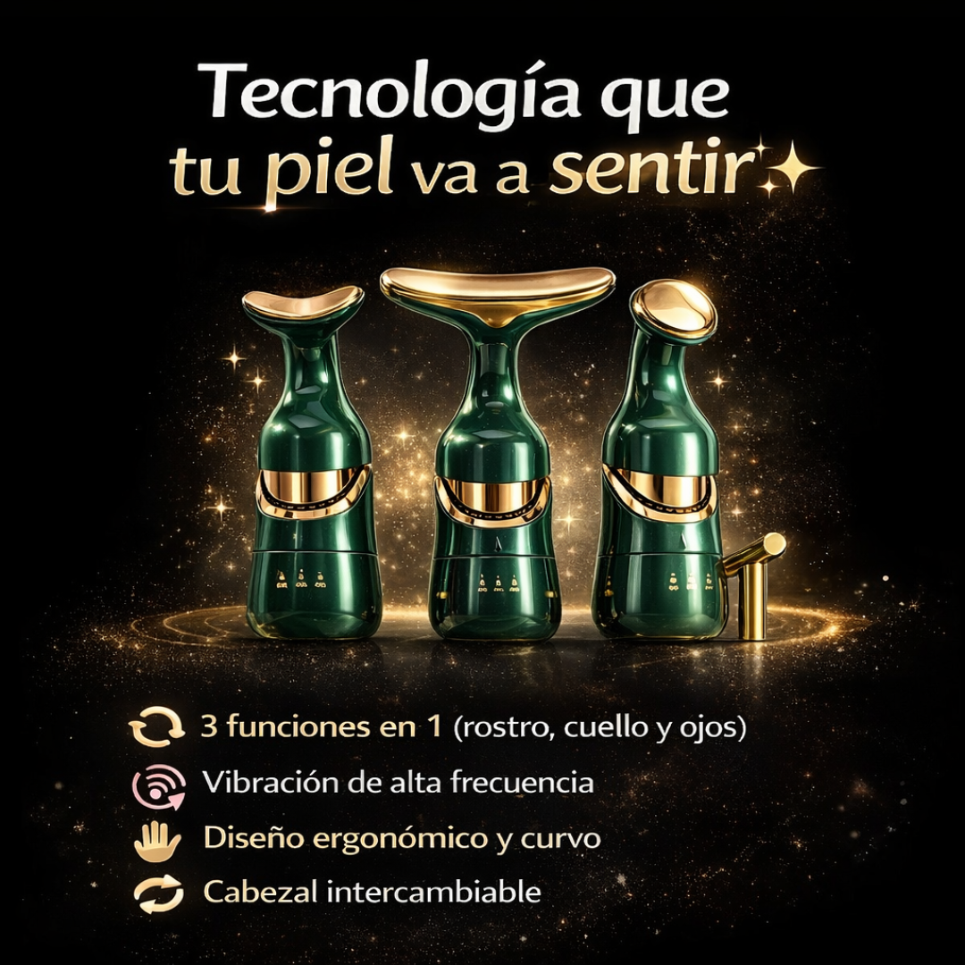 Masajeador Facial 3 en 1