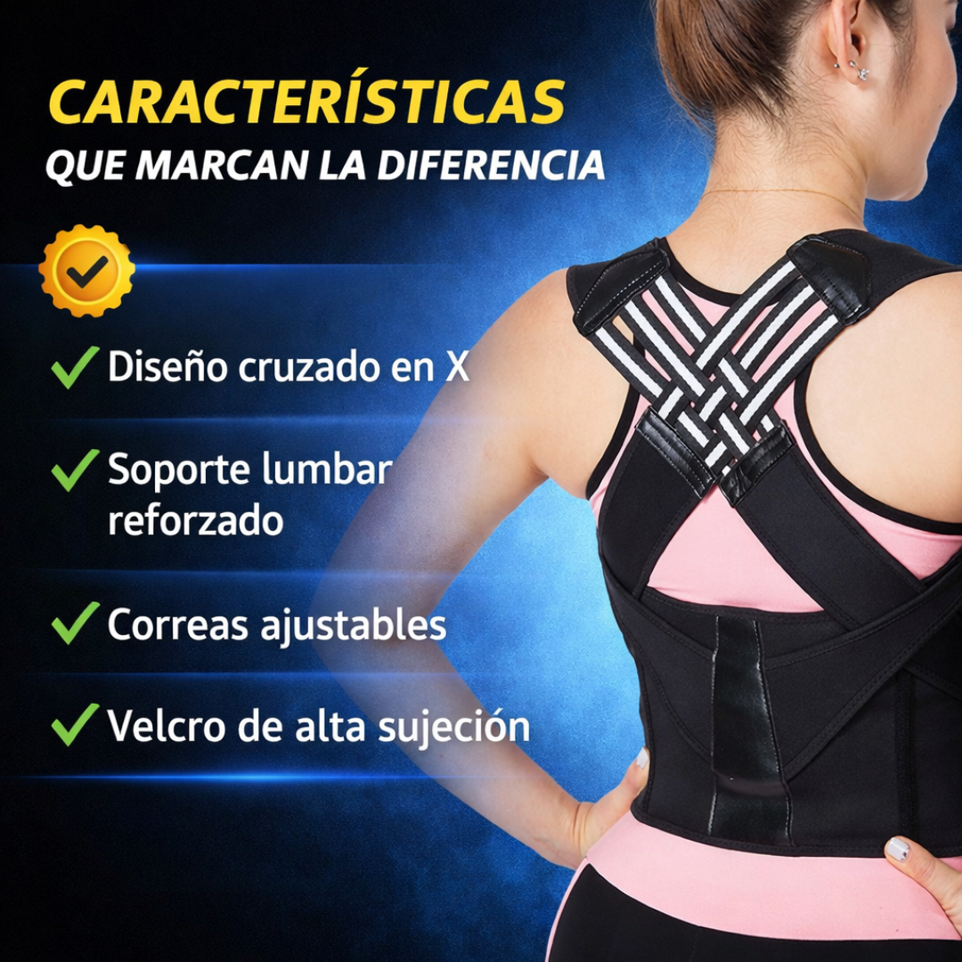 Chaleco Corrector De Postura Cruzado win