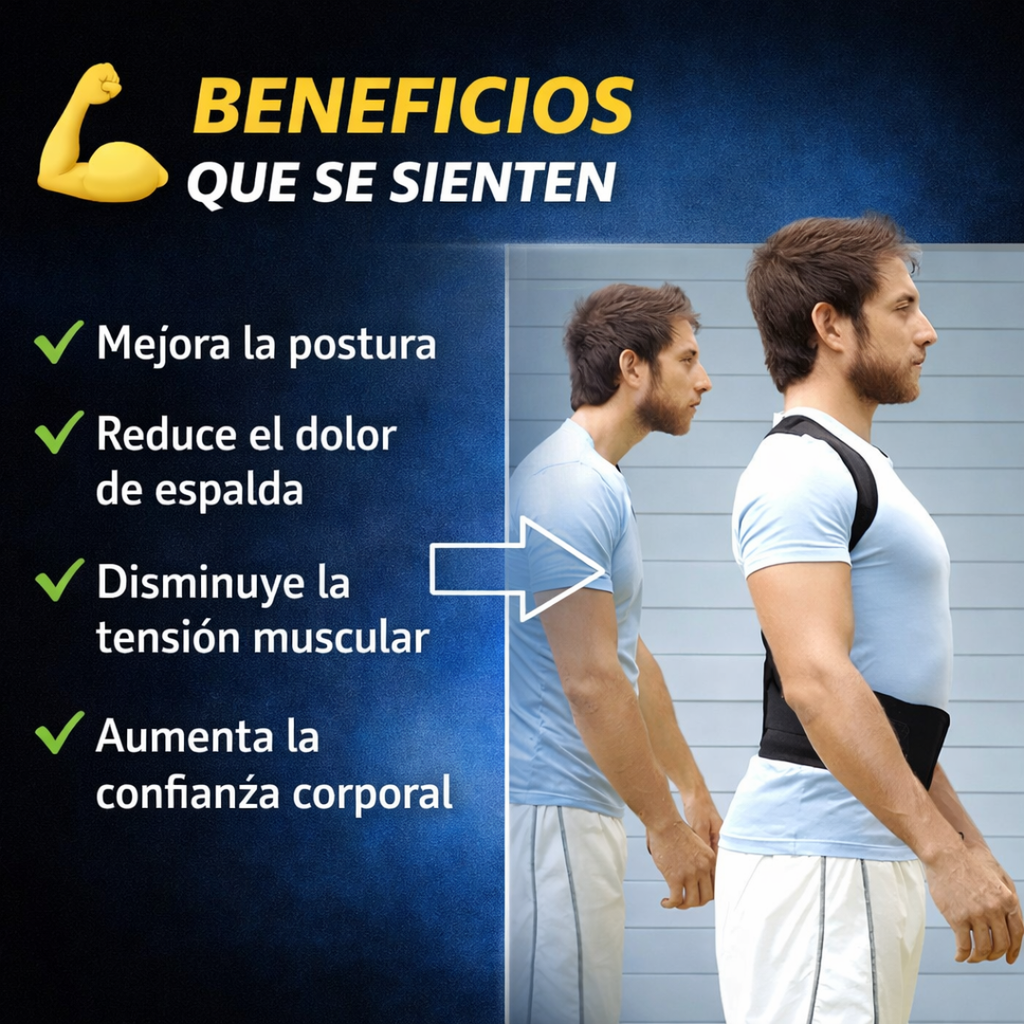 Chaleco Corrector De Postura Cruzado win