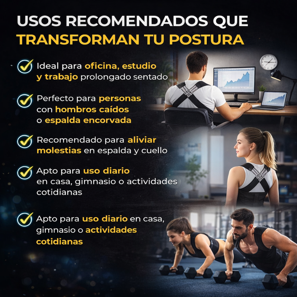 Chaleco Corrector De Postura Cruzado win