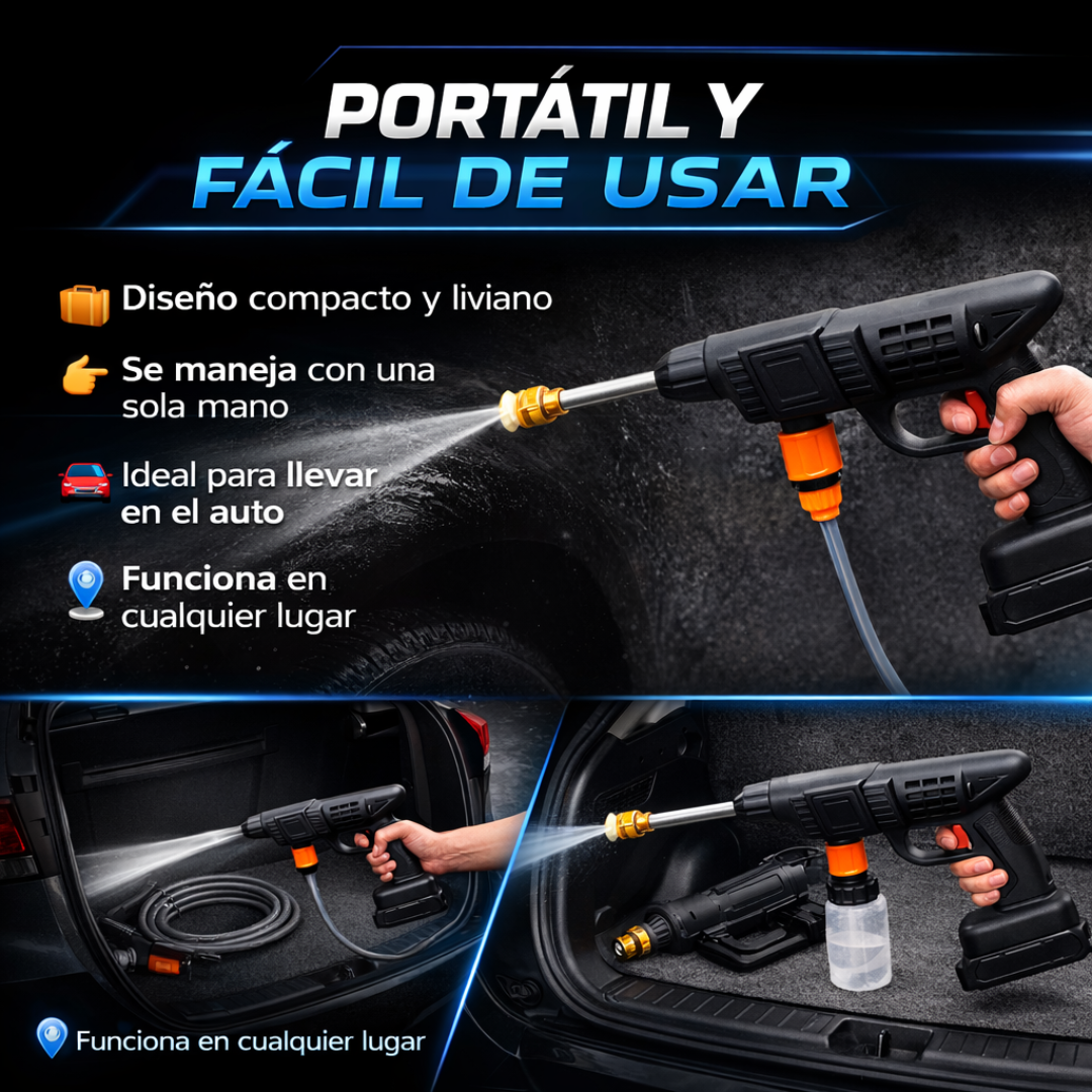 Hidrolavadora Inalambrica Bateria 24v