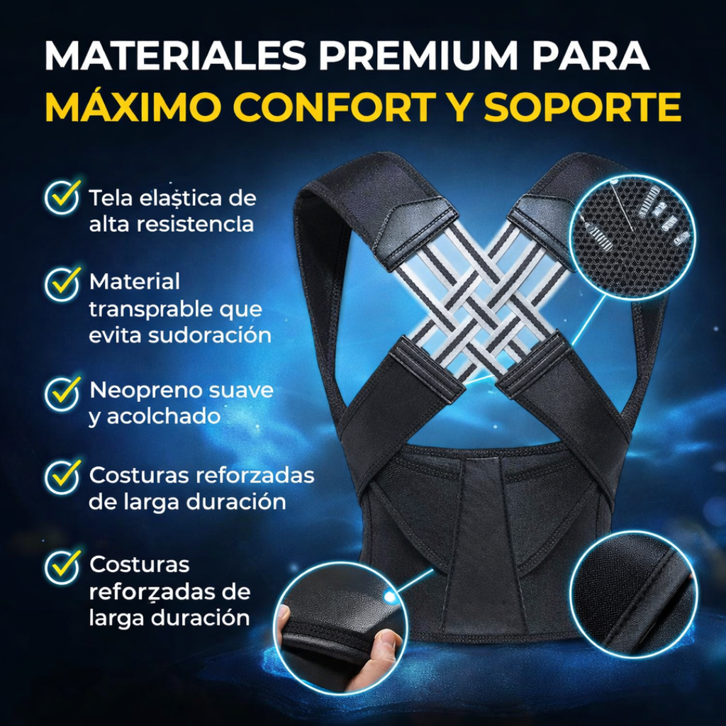 Chaleco Corrector De Postura Cruzado win