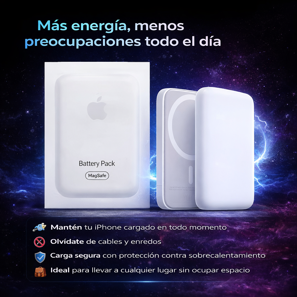 Batería Portátil Magnética